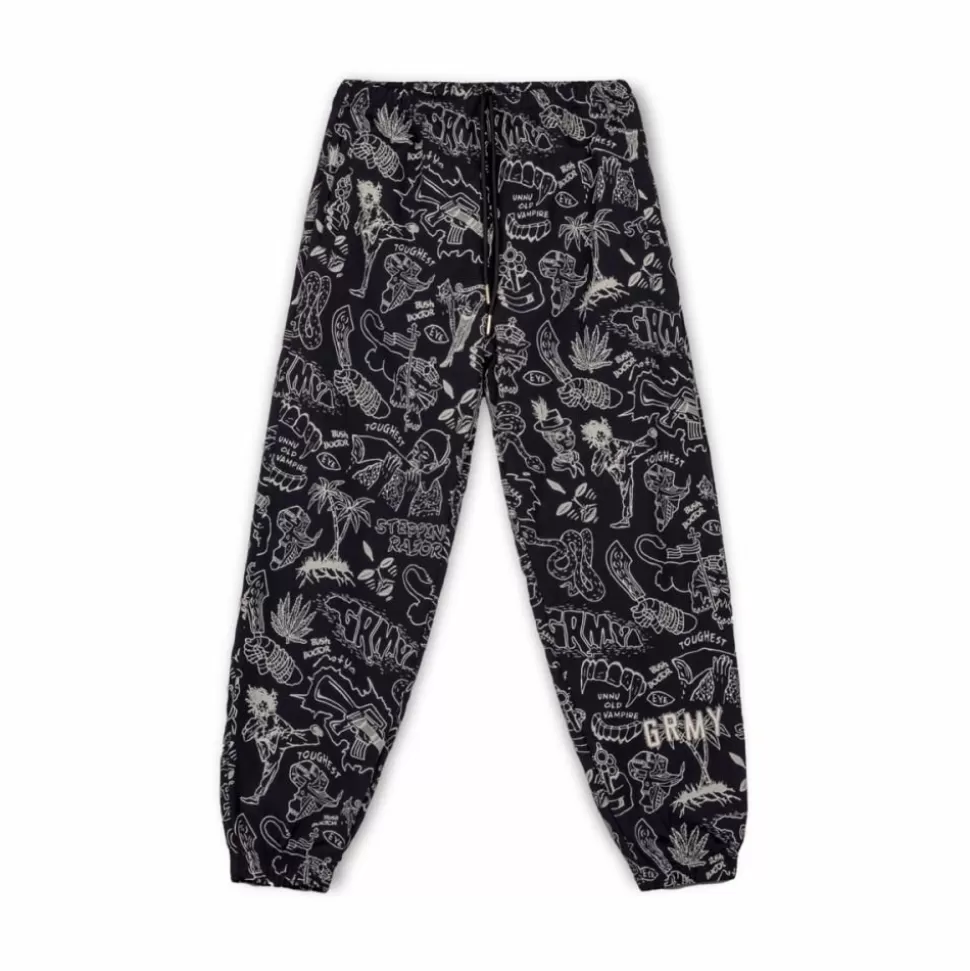 Recycled*Grimey Pantalon Chandal The Toughest - Black - Spring 23