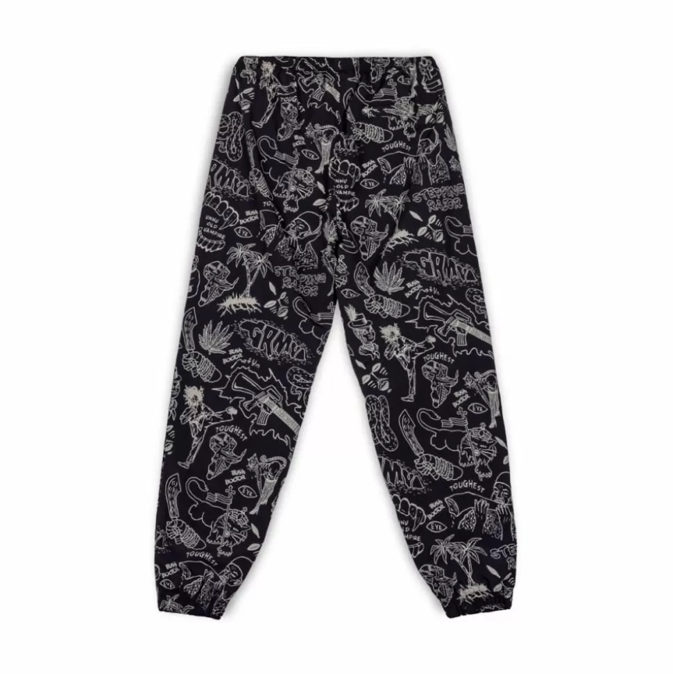 Recycled*Grimey Pantalon Chandal The Toughest - Black - Spring 23