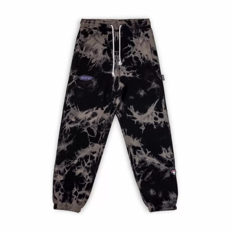 Pants*Grimey Pantalon Chandal Ufollow Bleached - Black - Spring 23