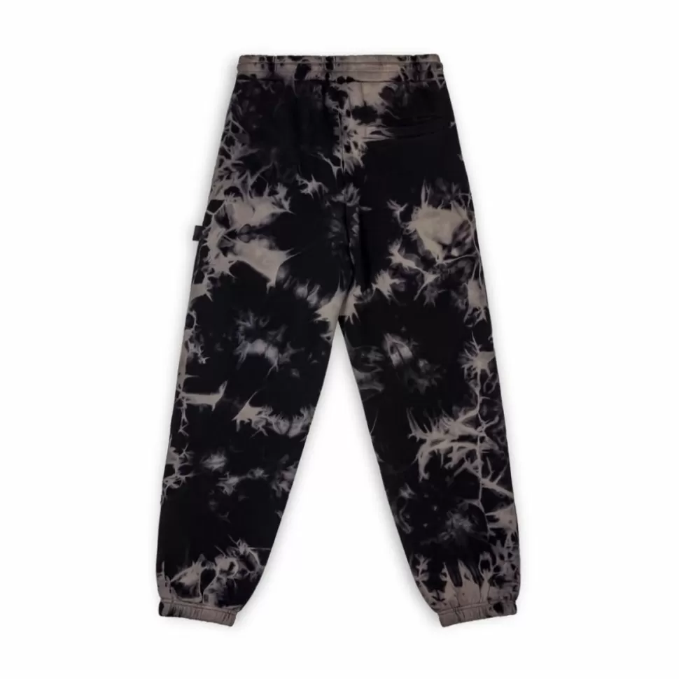 Pants*Grimey Pantalon Chandal Ufollow Bleached - Black - Spring 23