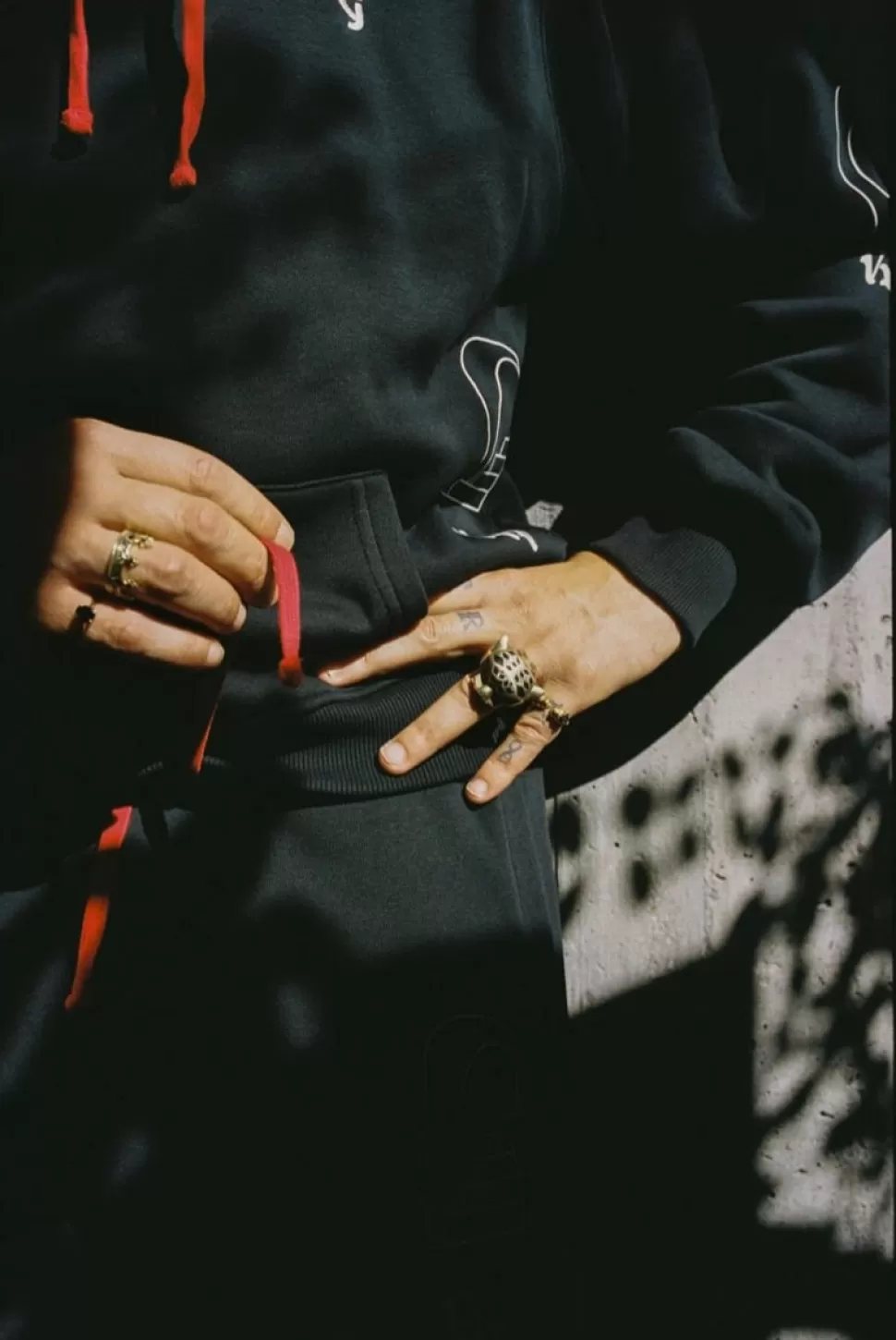 Pants*Grimey Pantalon Chandal Vita Deorum (Grmy X Oj) - Black - Fw23