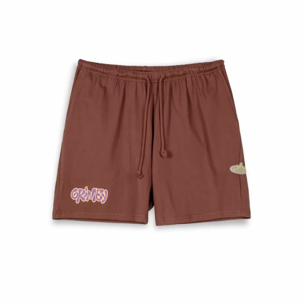 Shorts*Grimey Pantalon Corto Bloodsucker - Brown - Ss24