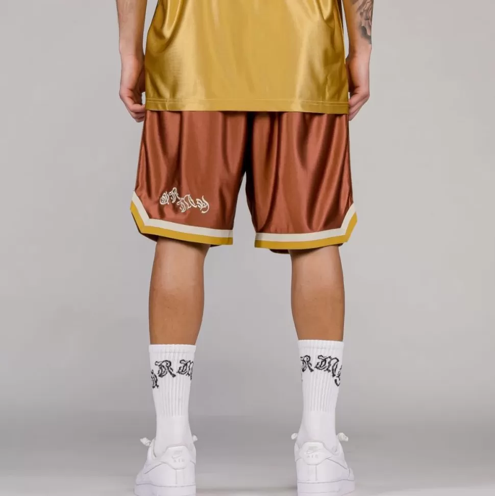 Shorts*Grimey Pantalon Corto Fire Route - Brown - Spring 23