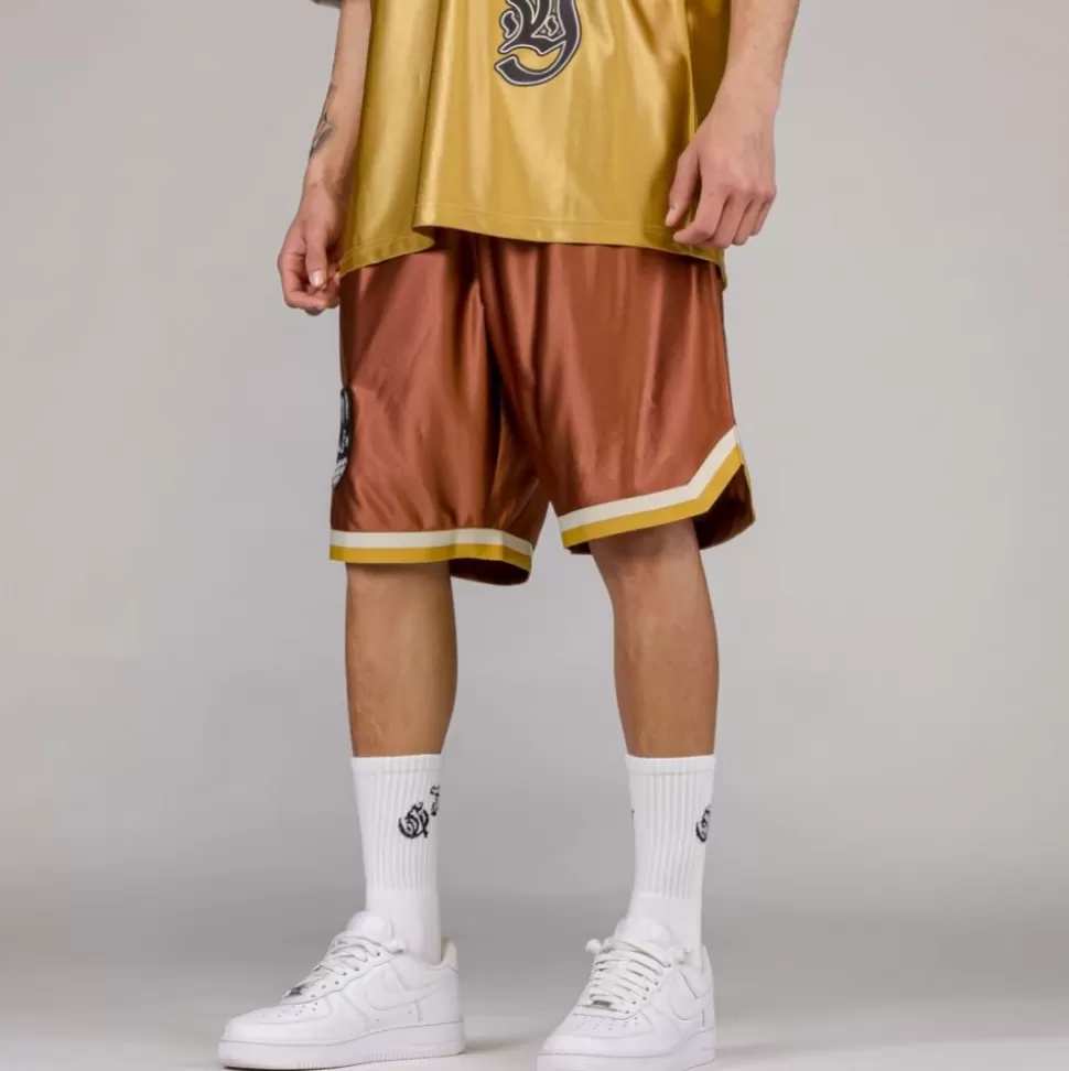 Shorts*Grimey Pantalon Corto Fire Route - Brown - Spring 23