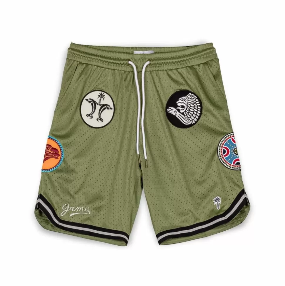 Shorts*Grimey Pantalon Corto The Clout - Green - Spring 23
