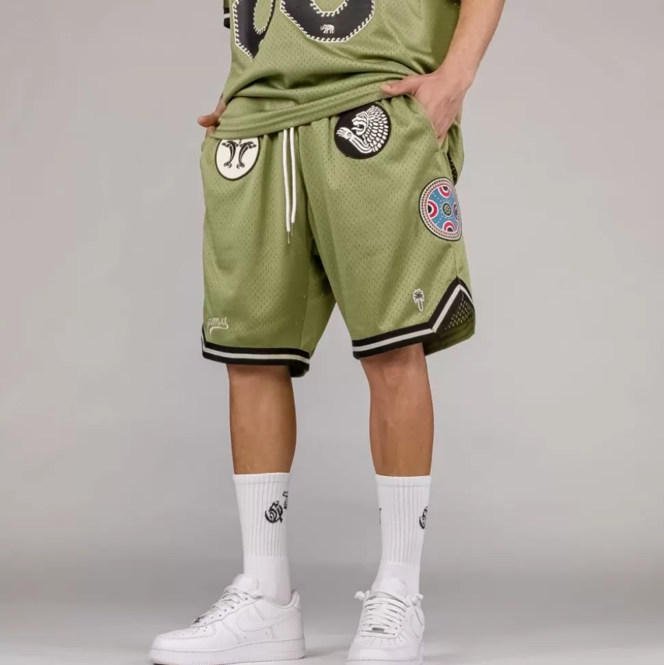 Shorts*Grimey Pantalon Corto The Clout - Green - Spring 23
