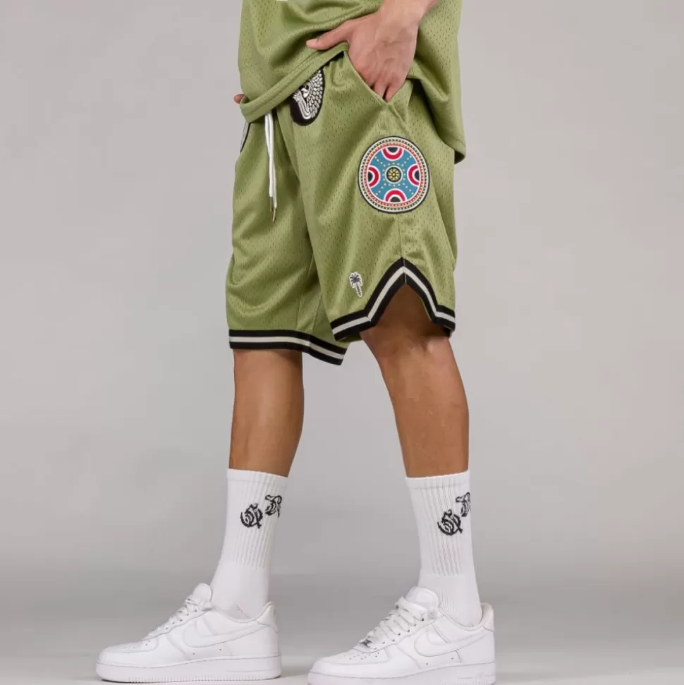 Shorts*Grimey Pantalon Corto The Clout - Green - Spring 23