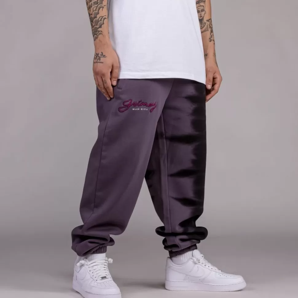 Pants*Grimey Pantalon "Dust Storm" Tie & Dye - Black - Fall 22