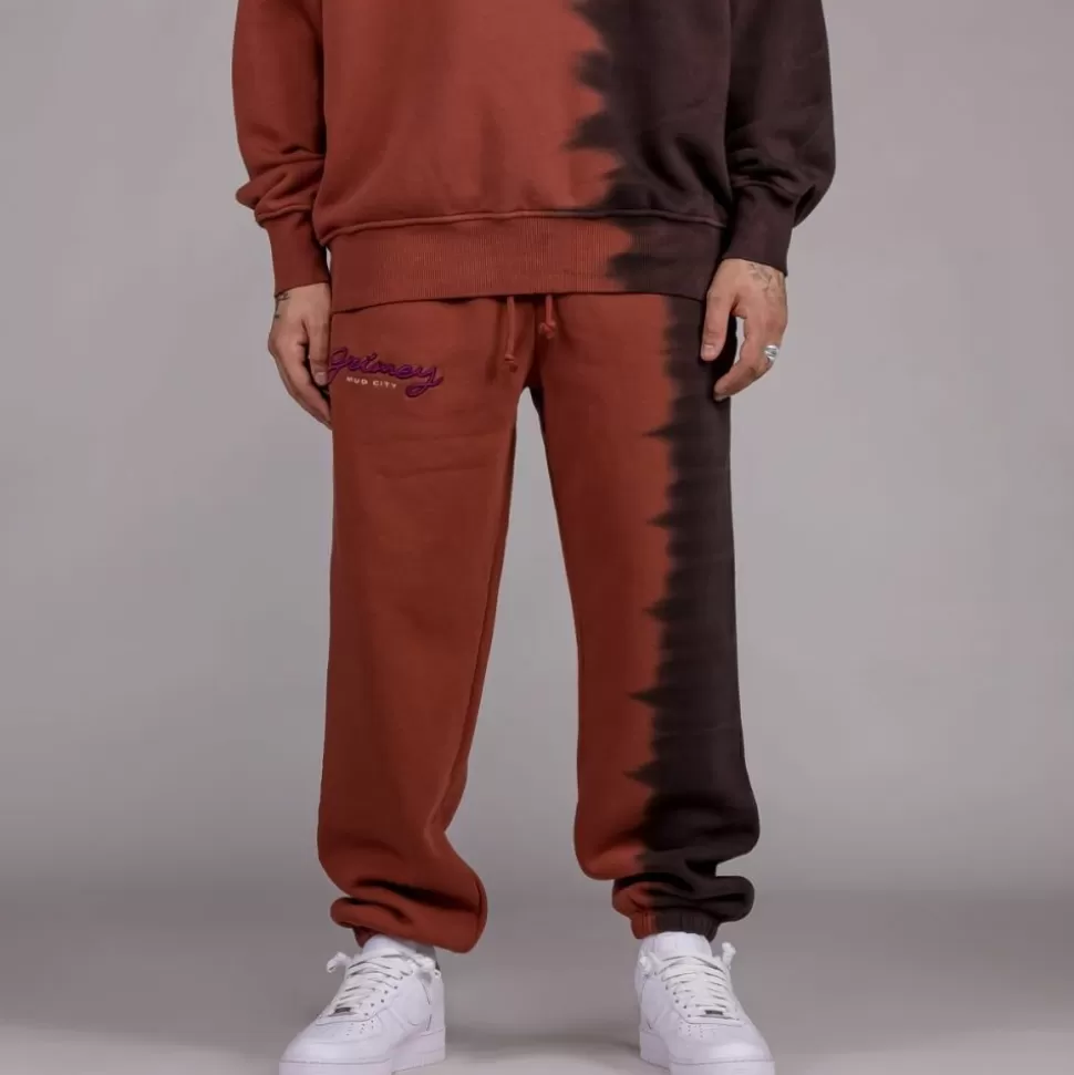 Pants*Grimey Pantalon "Dust Storm" Tie & Dye - Brown - Fall 22