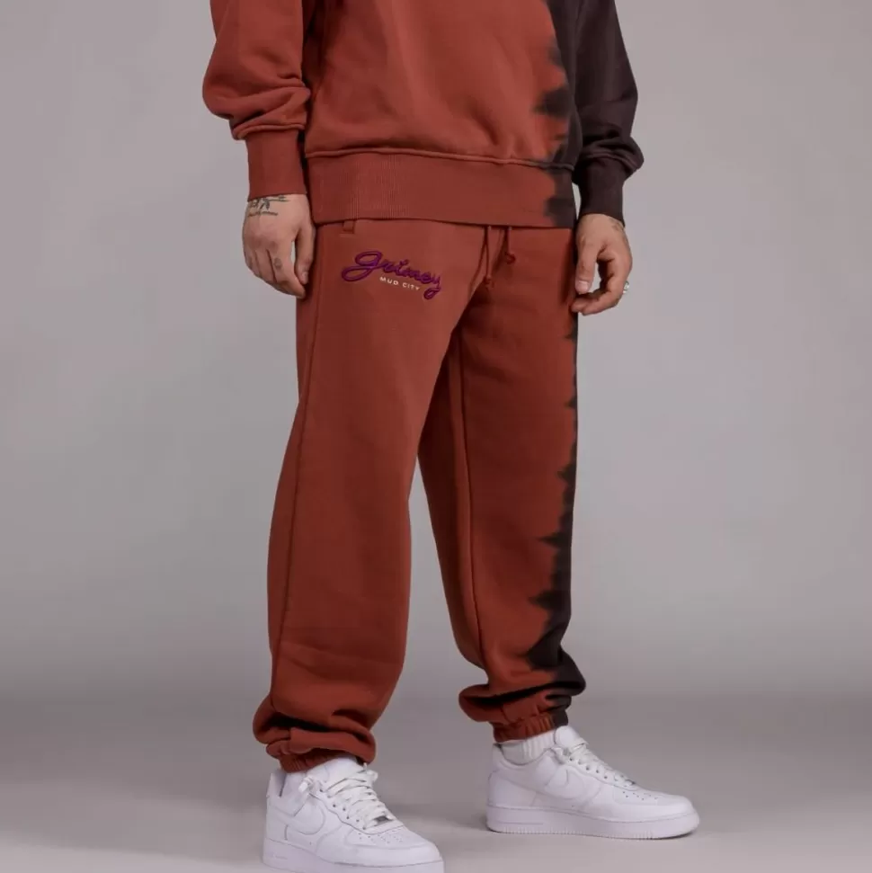 Pants*Grimey Pantalon "Dust Storm" Tie & Dye - Brown - Fall 22