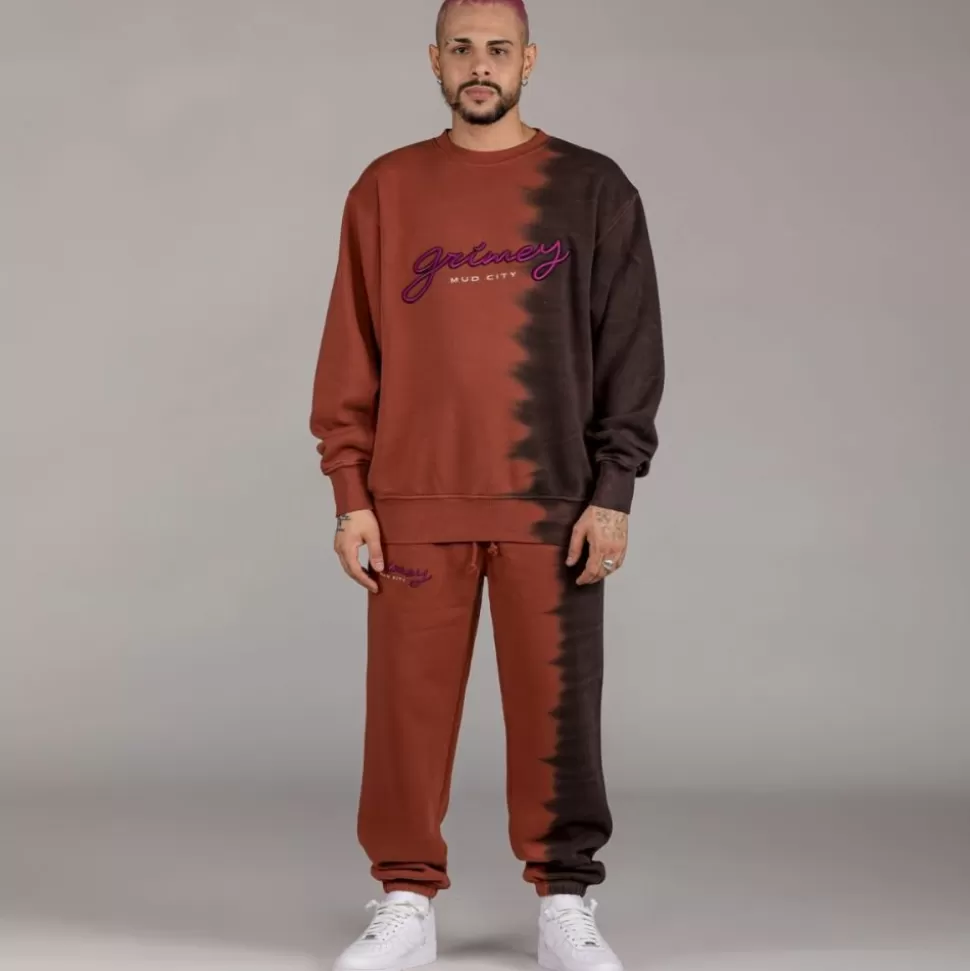 Pants*Grimey Pantalon "Dust Storm" Tie & Dye - Brown - Fall 22