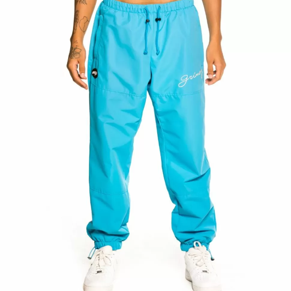 Pants*Grimey Pantalon "Martinica Fact" Track Pants - Blue - Fall 21