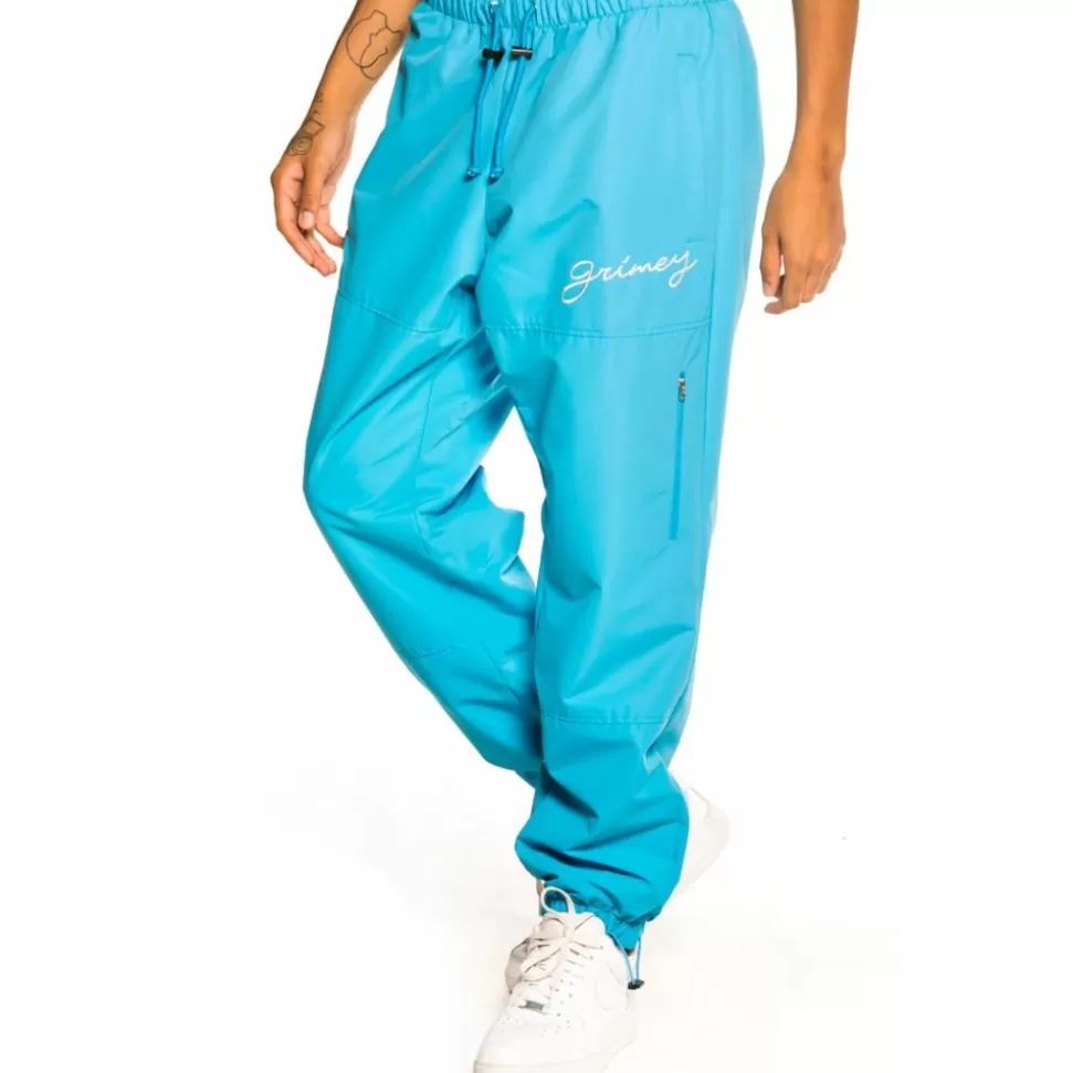 Pants*Grimey Pantalon "Martinica Fact" Track Pants - Blue - Fall 21