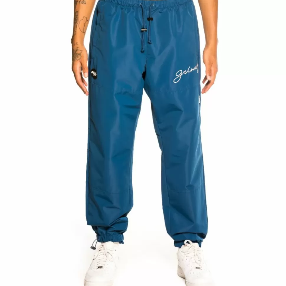 Pants*Grimey Pantalon "Martinica Fact" Track Pants - Navy - Fall 21