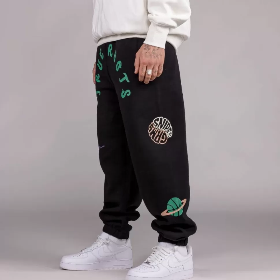 Pants*Grimey Pantalon "Snipes X True Roots"- Black - Fall 22