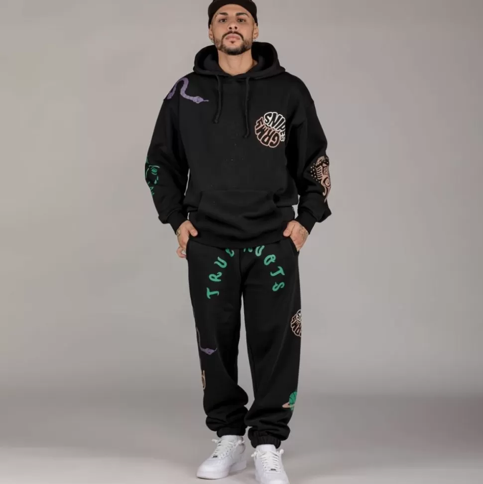 Pants*Grimey Pantalon "Snipes X True Roots"- Black - Fall 22