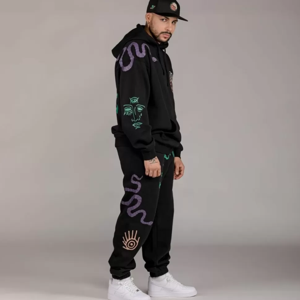 Pants*Grimey Pantalon "Snipes X True Roots"- Black - Fall 22