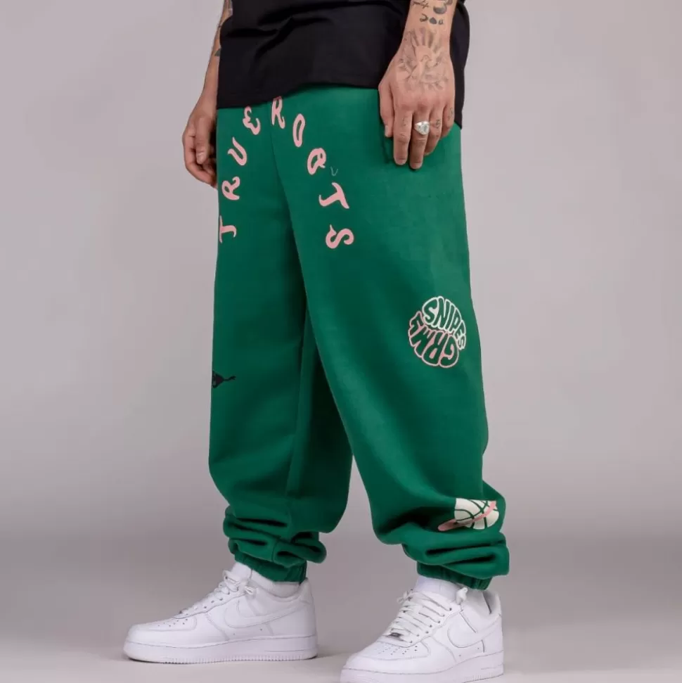 Pants*Grimey Pantalon "Snipes X True Roots"- Green - Fall 22
