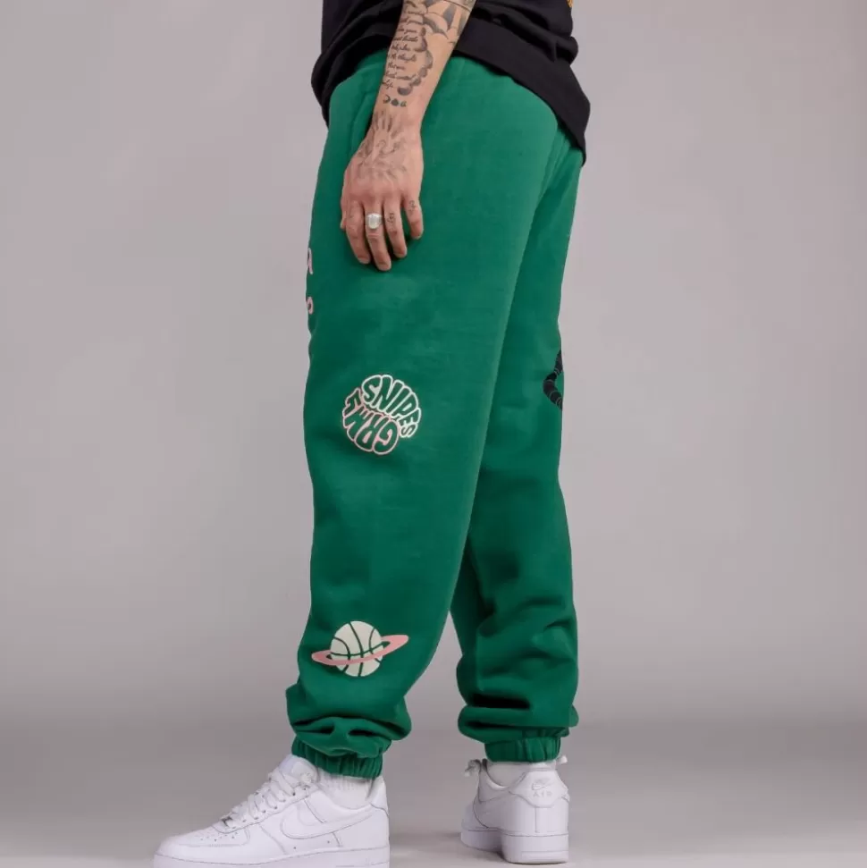 Pants*Grimey Pantalon "Snipes X True Roots"- Green - Fall 22