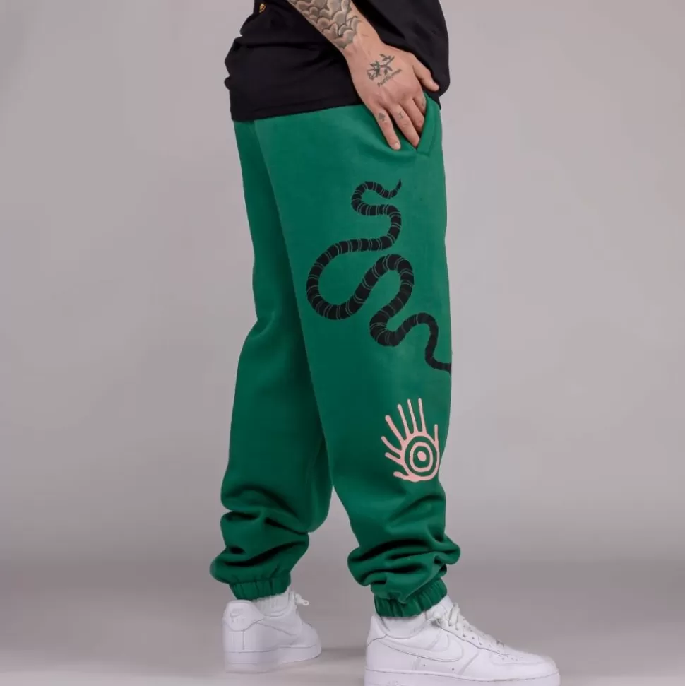 Pants*Grimey Pantalon "Snipes X True Roots"- Green - Fall 22