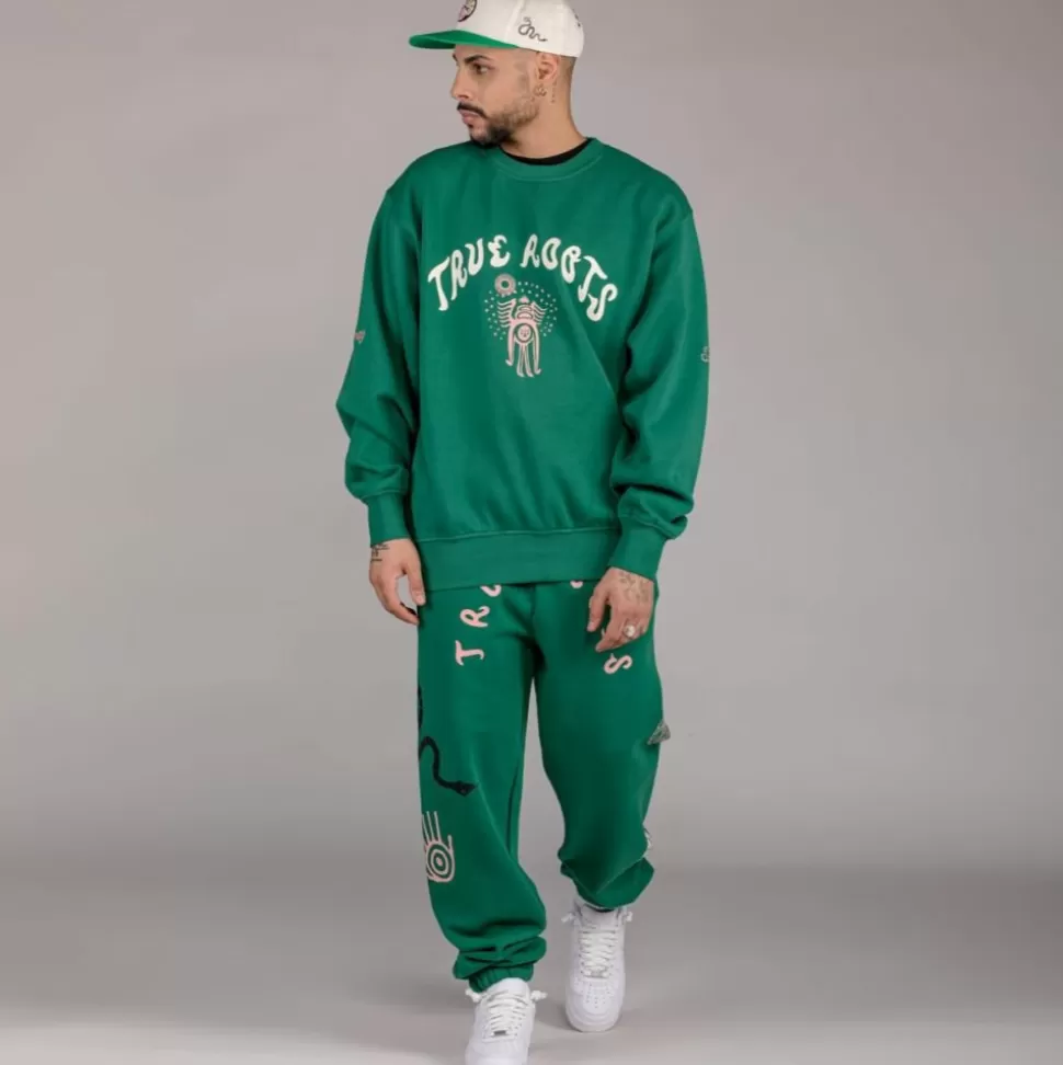 Pants*Grimey Pantalon "Snipes X True Roots"- Green - Fall 22