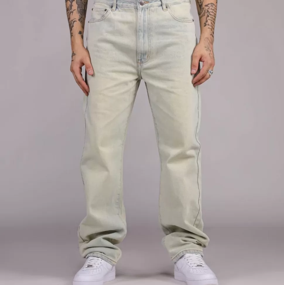 Pants*Grimey Pantalon Snow Fox - Washed Light Blue - Winter L 22