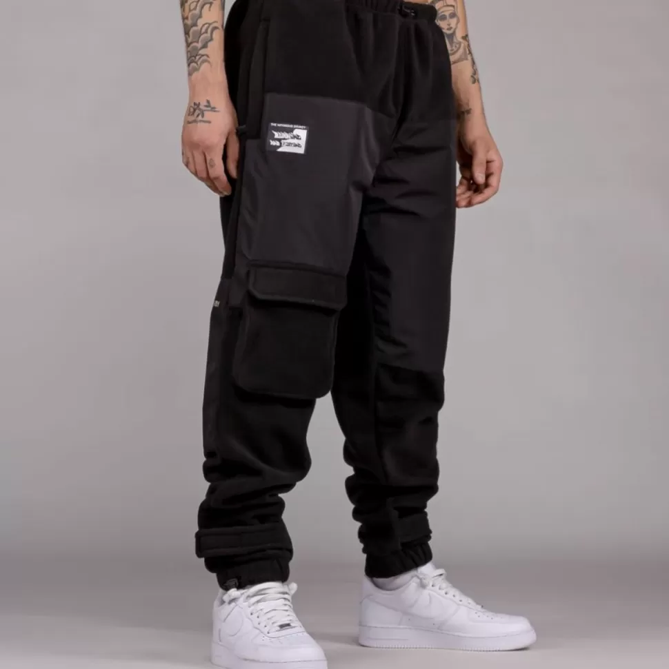 Pants*Grimey Pantalon Snow Fox Polar Fleece - Black - Winter L 22