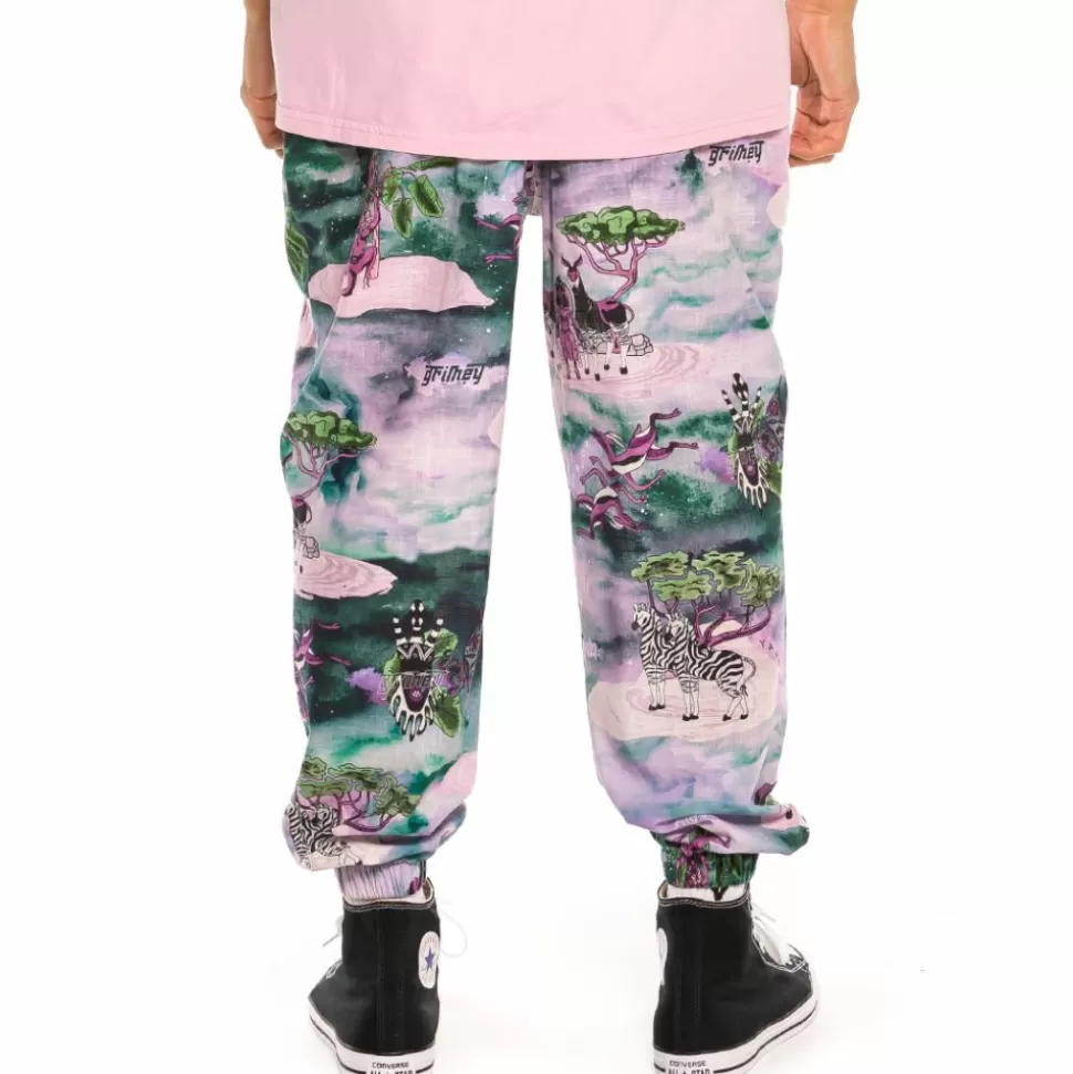 Pants*Grimey Pantalon Yanga Light Pants Ss20 Multicolor