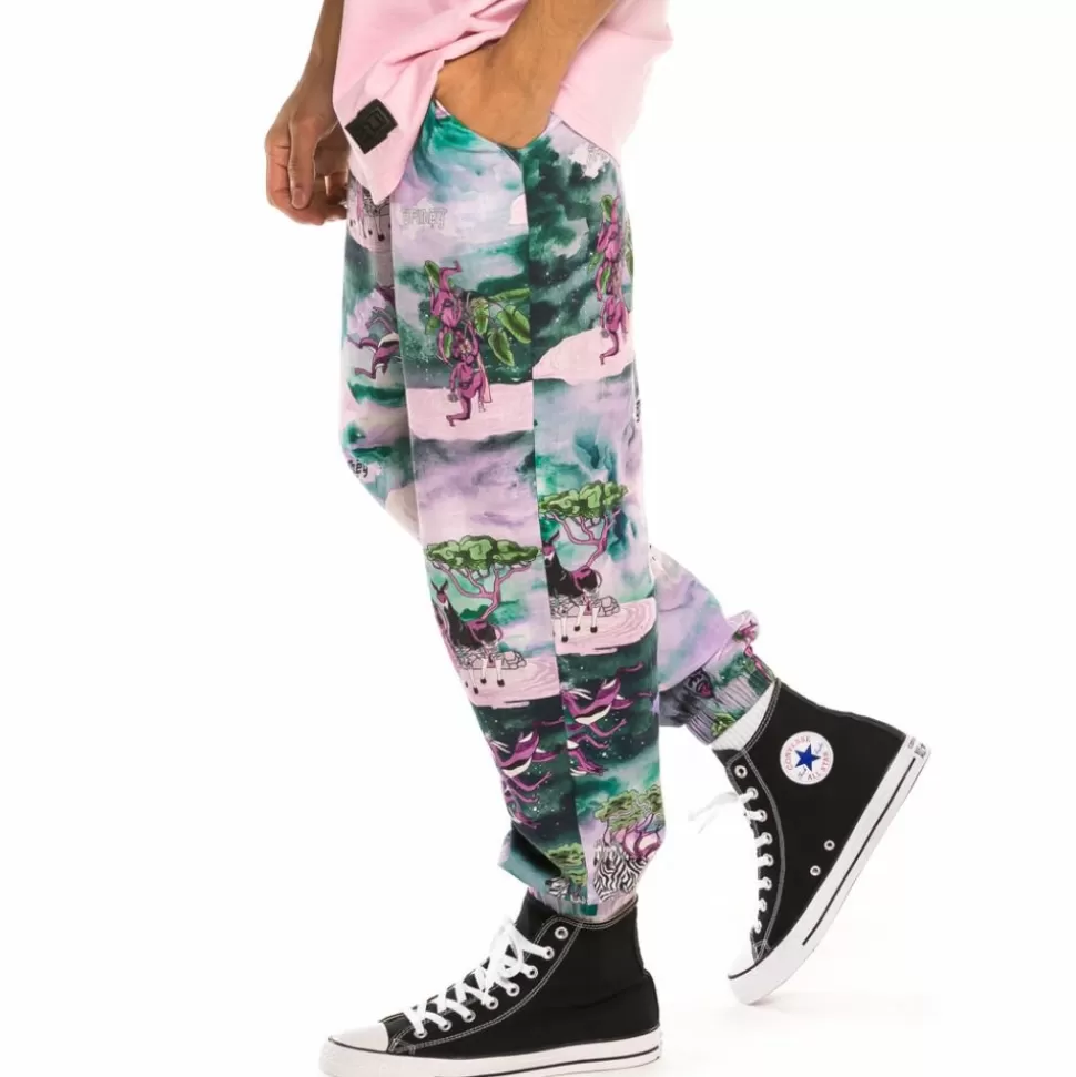 Pants*Grimey Pantalon Yanga Light Pants Ss20 Multicolor