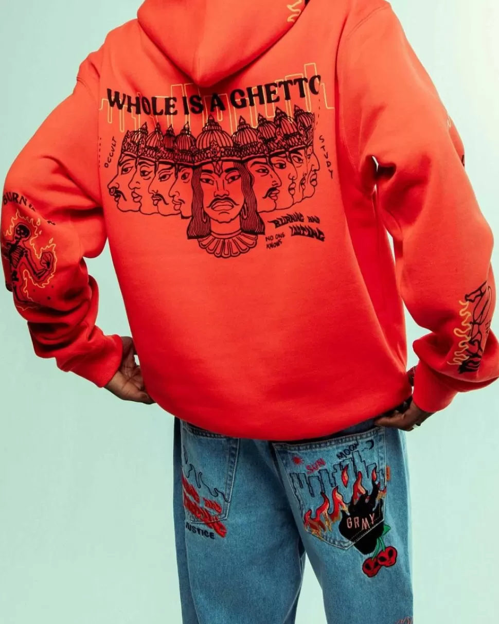Pants*Grimey Pantalon Vaquero The Sweet Burn Regular - Washed Blue - Fw23