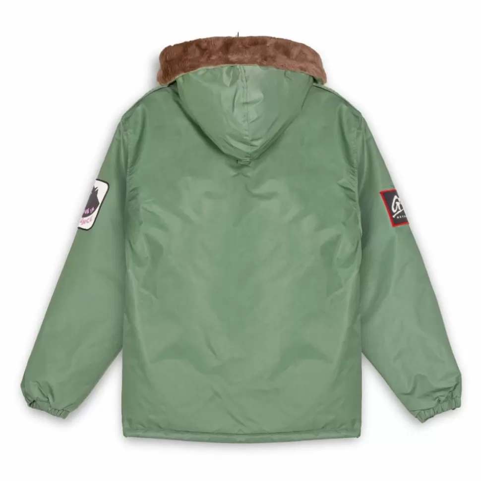 Coats*Grimey Parka "Pasion Gamberra (Gp X Grmy)" - Green - Fall 22