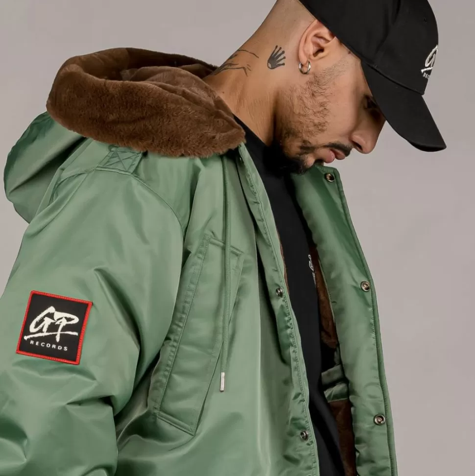 Coats*Grimey Parka "Pasion Gamberra (Gp X Grmy)" - Green - Fall 22