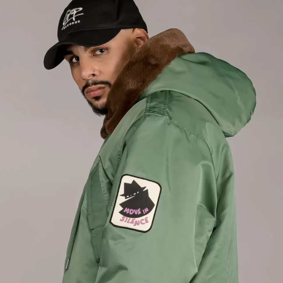 Coats*Grimey Parka "Pasion Gamberra (Gp X Grmy)" - Green - Fall 22