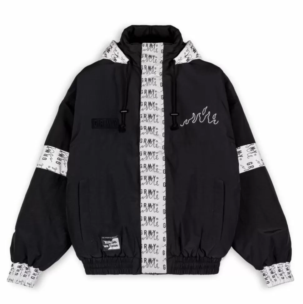 Jackets*Grimey Pull Over Snow Fox - Black - Winter 22