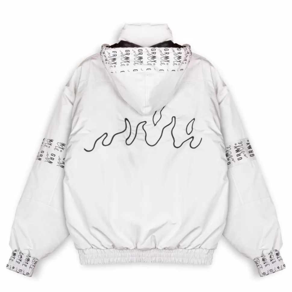 Jackets*Grimey Pull Over Snow Fox - White - Winter 22