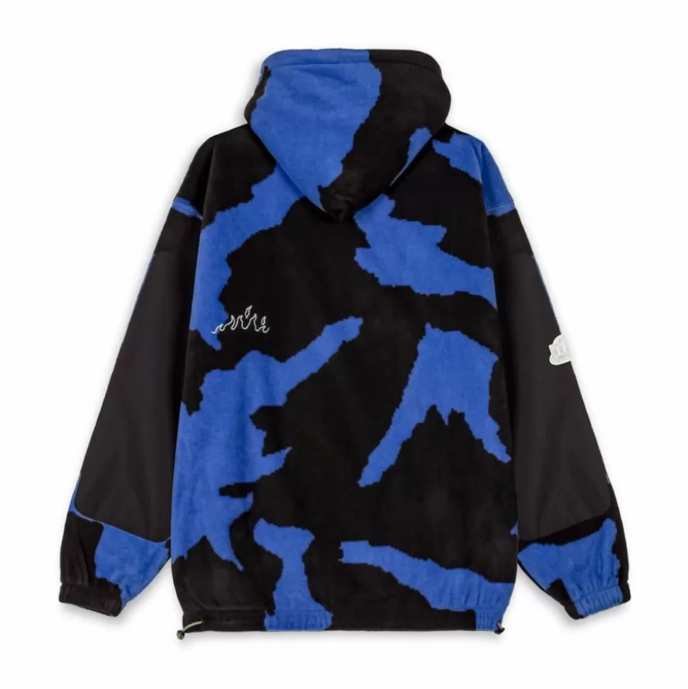 Jackets*Grimey Sudadera Capucha Back At You All Over Print Polar - Royal Blue - Fw23