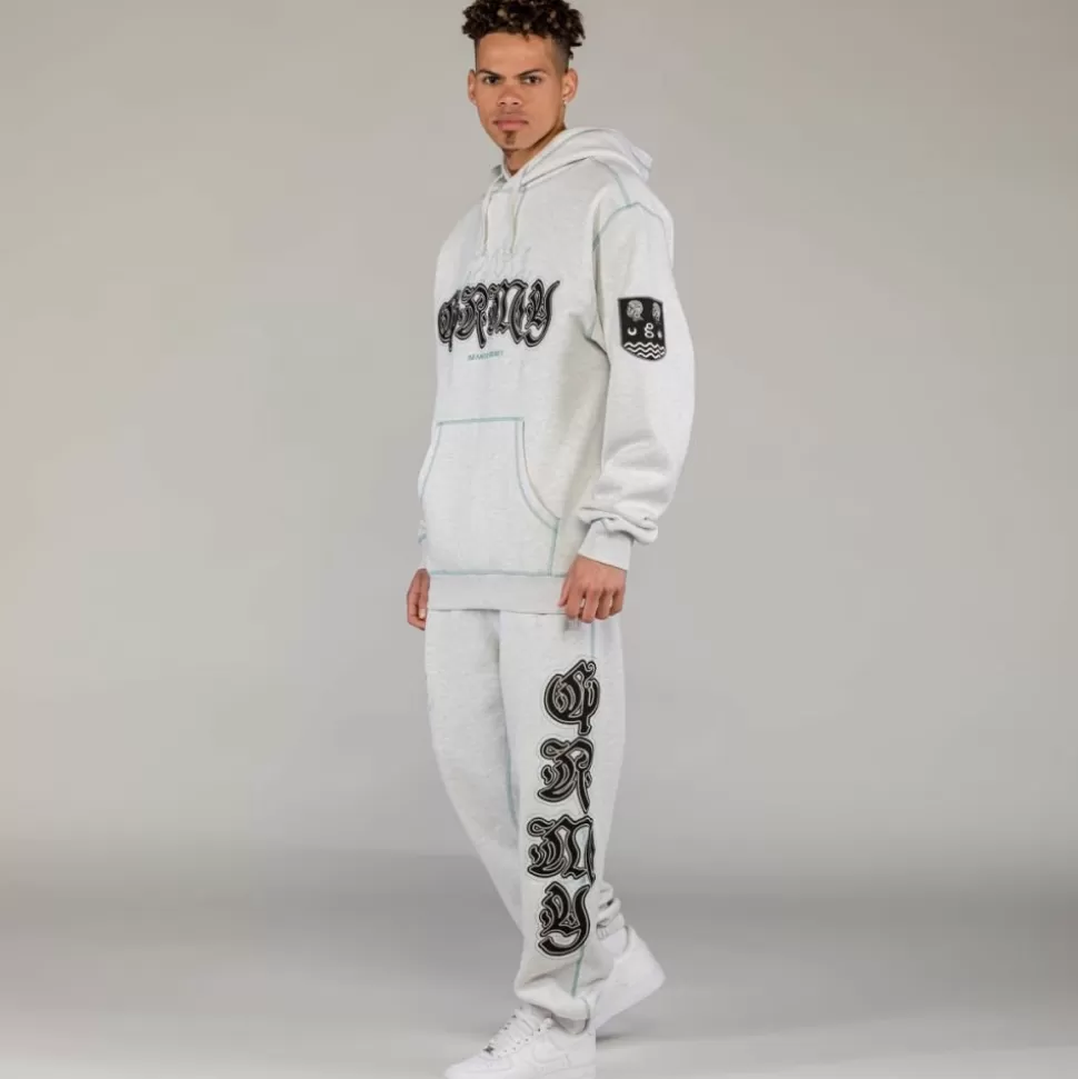 Sweatshirts*Grimey Sudadera Capucha Fire Route Sport Grey - Spring 23