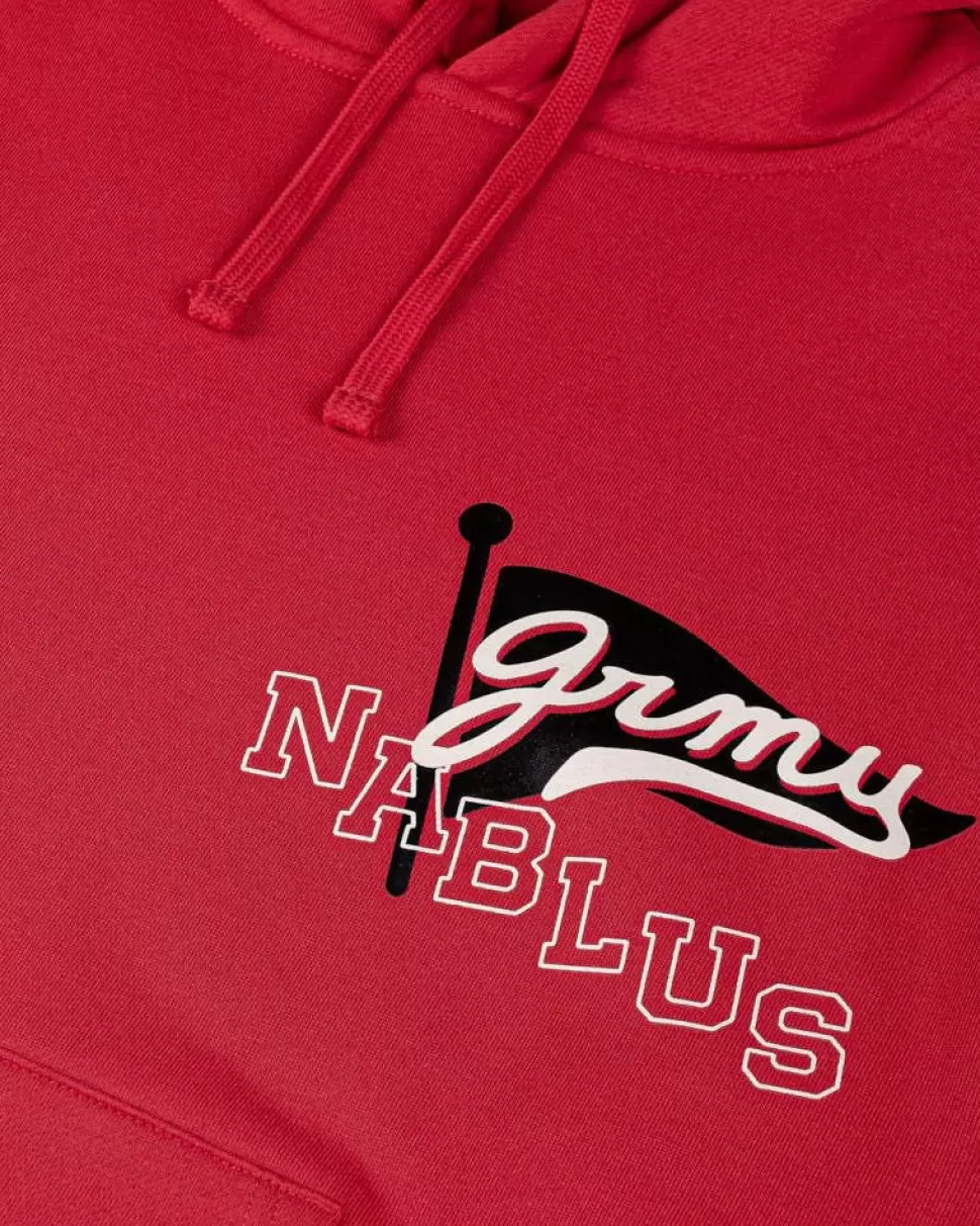Sweatshirts*Grimey Sudadera Capucha Nablus Vintage - Dark Red - Fw23
