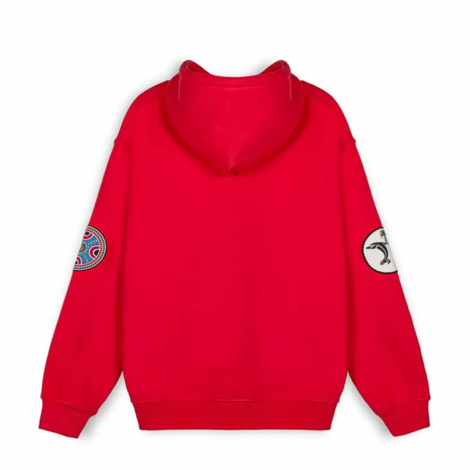 Sweatshirts*Grimey Sudadera Capucha The Clout - Red - Spring 23