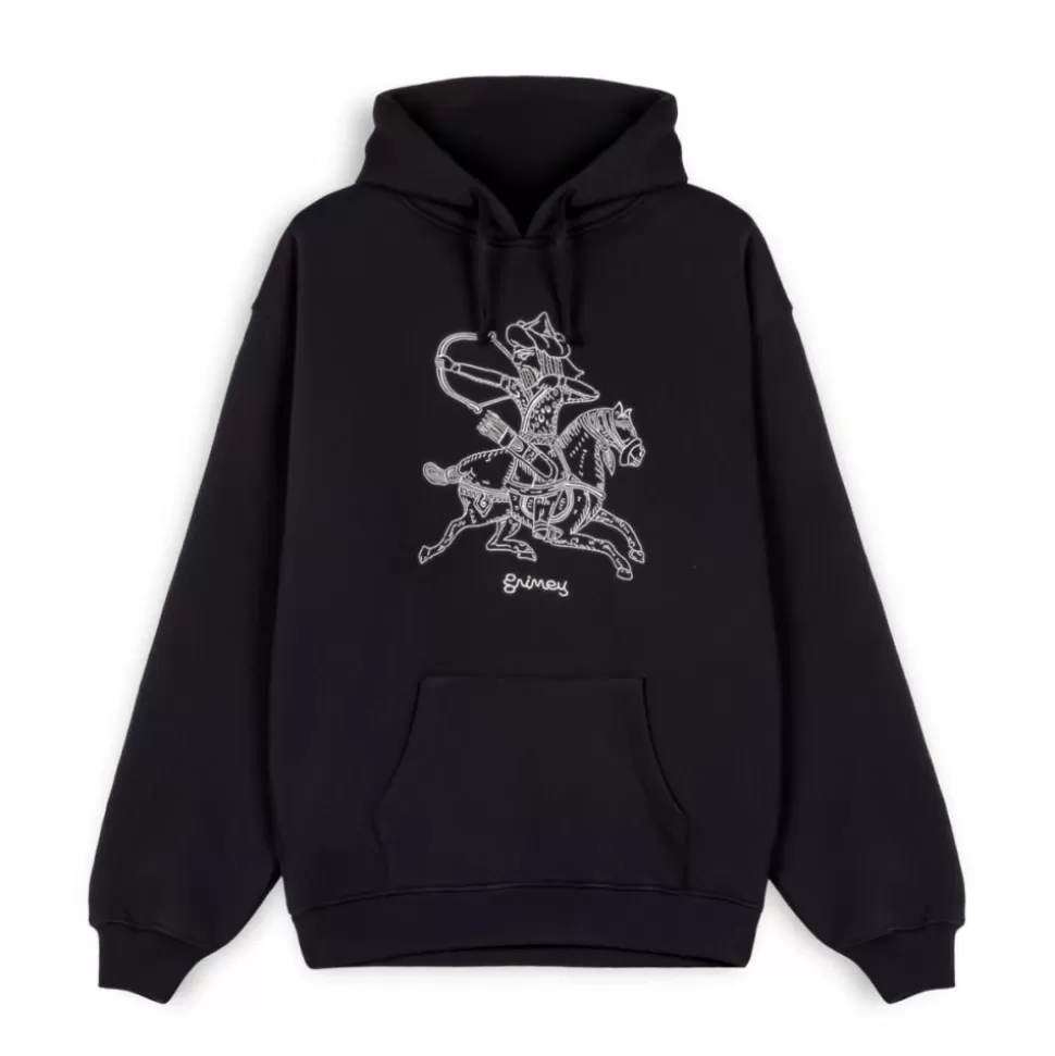 Sweatshirts*Grimey Sudadera Capucha The Clout Numidians - Black - Spring 23