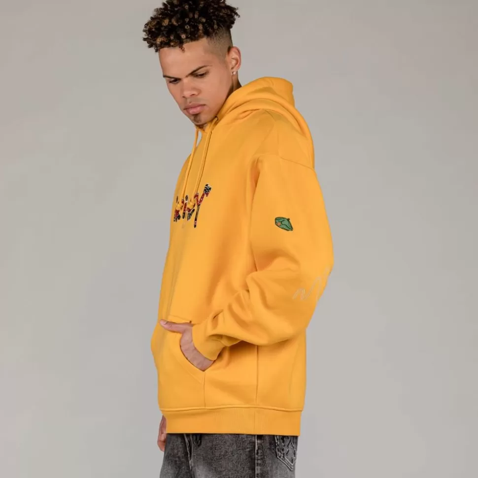 Sweatshirts*Grimey Sudadera Capucha The Toughest - Orange - Spring 23