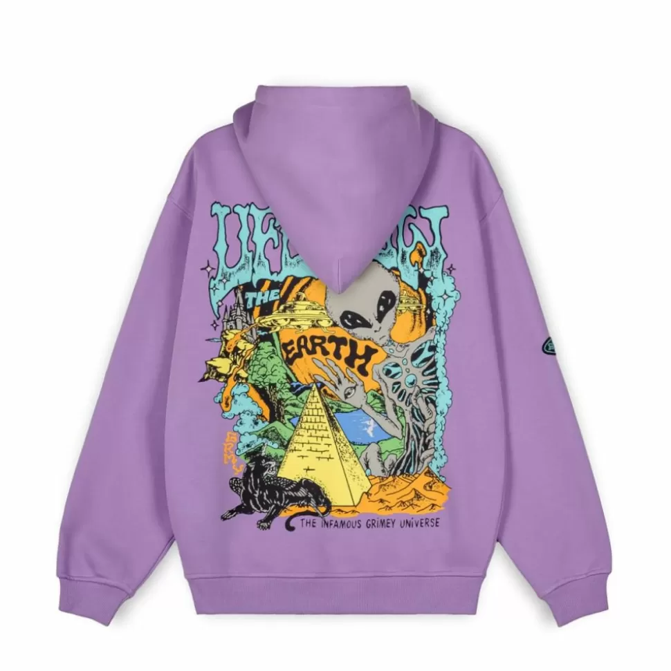 Organic*Grimey Sudadera Capucha Ufollow Lilac - Spring 23