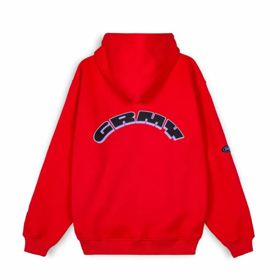 Sweatshirts*Grimey Sudadera Capucha Ufollow Red - Spring 23