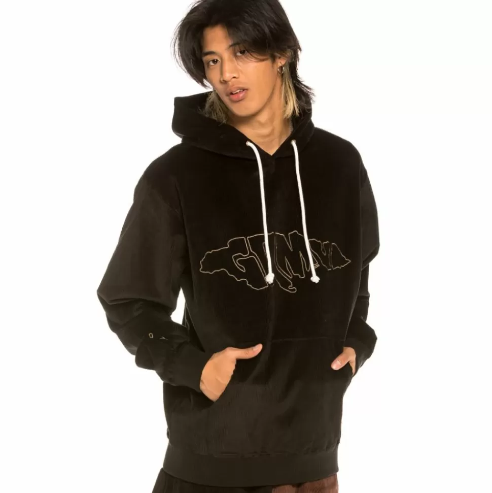 Sweatshirts*Grimey Sudadera "Aged Rum" Corduroy - Black - Winter 21