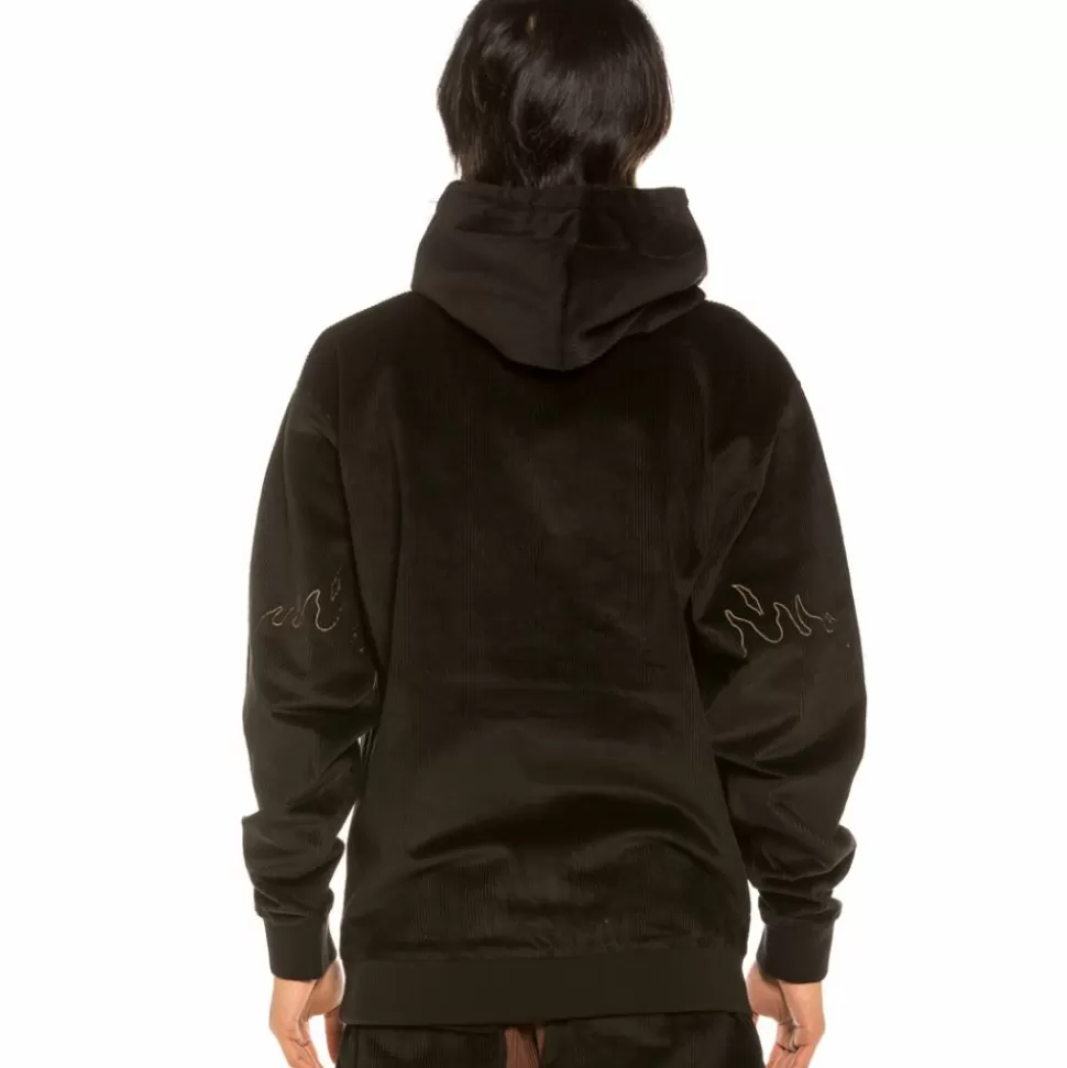 Sweatshirts*Grimey Sudadera "Aged Rum" Corduroy - Black - Winter 21
