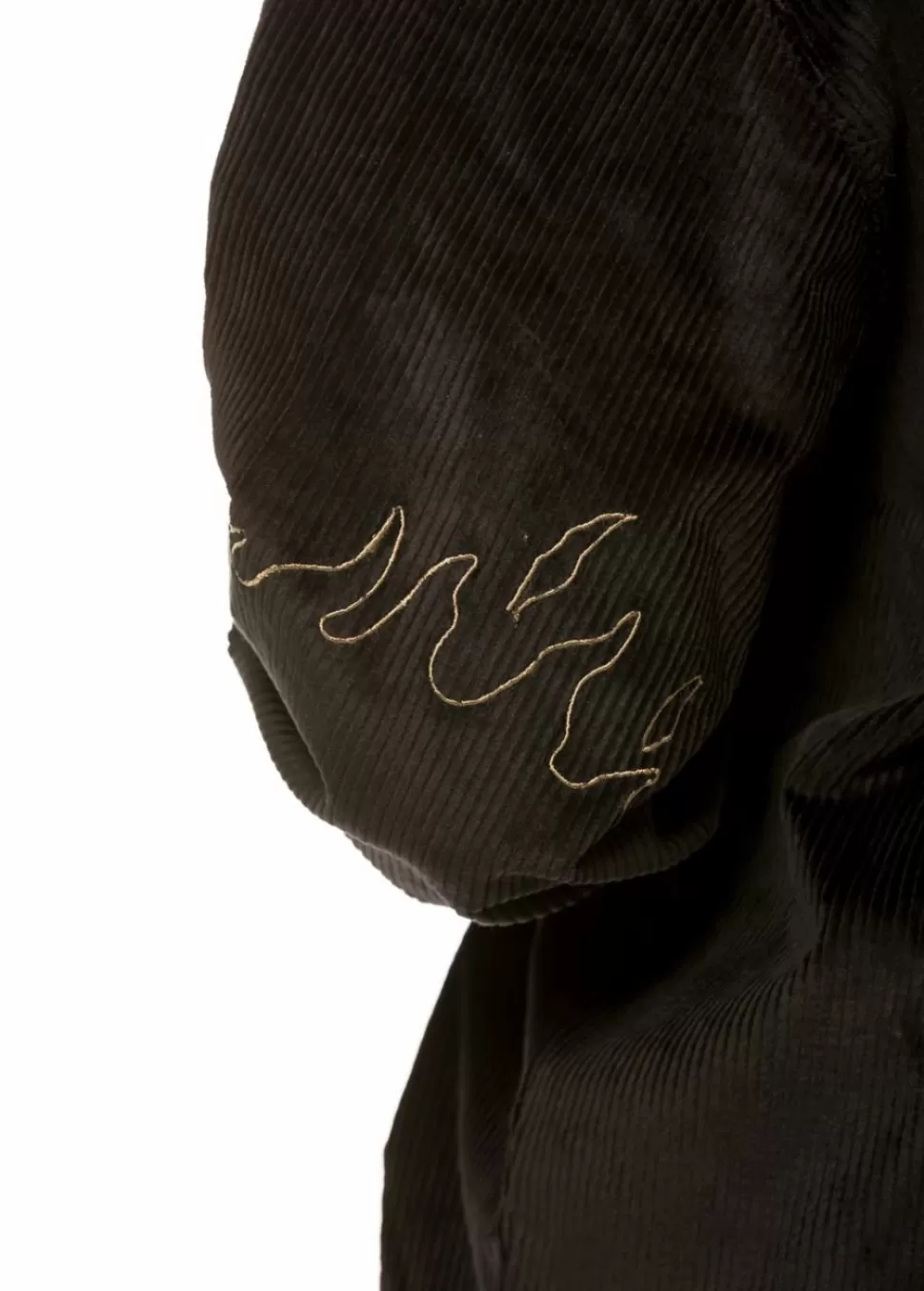 Sweatshirts*Grimey Sudadera "Aged Rum" Corduroy - Black - Winter 21
