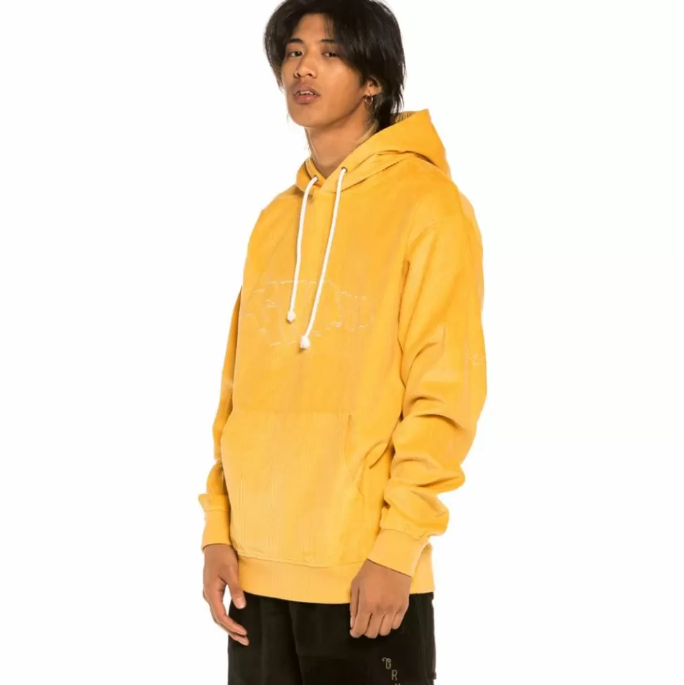 Sweatshirts*Grimey Sudadera "Aged Rum" Corduroy - Mustard - Winter 21