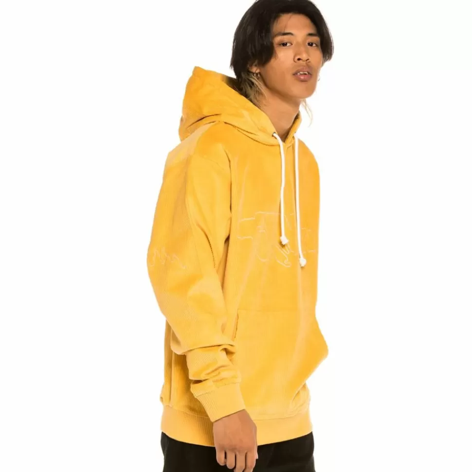 Sweatshirts*Grimey Sudadera "Aged Rum" Corduroy - Mustard - Winter 21