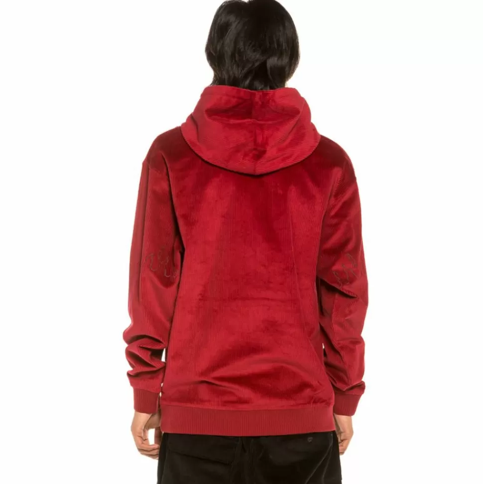 Sweatshirts*Grimey Sudadera "Aged Rum" Corduroy - Red - Winter 21