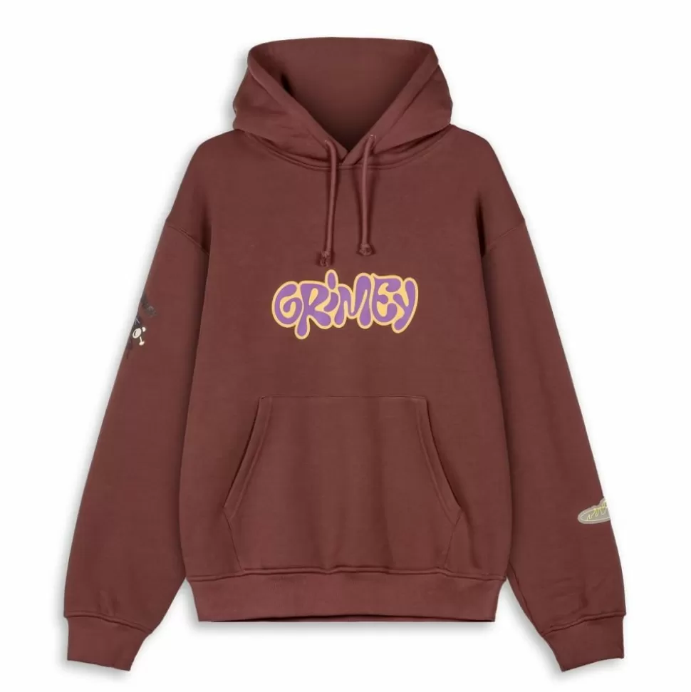 Organic*Grimey Sudadera Bloodsucker Vintage - Brown - Ss24